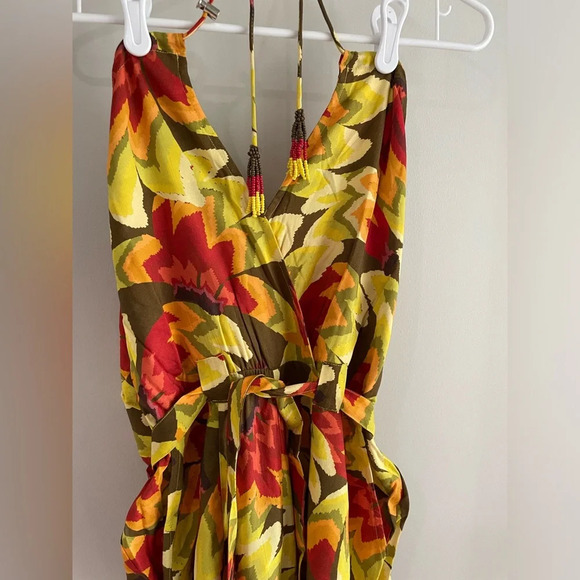 Farm Rio x Anthropologie Fruit Print Sleeveless Jumpsuit - Extra Small XS - NWT - Picture 11 of 11